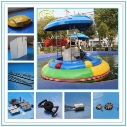 Hot Sale Crazy and Funny Amusement Park Laser Bumper Boat