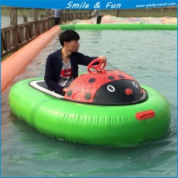 Adult Electric Bumper Boat Powred by Battery 12V 33ah for 1-2 Persons with FRP Body and PVC Tarpauli