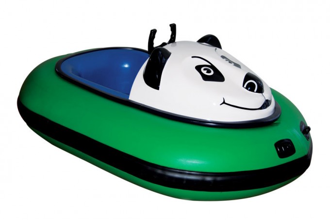 Motorized Bumper Boat Powred for 1-2 Kids Image1