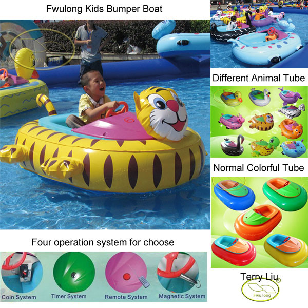 Fwulong Exclusive Inflatable Kids Bumper Boat for Sale Image1