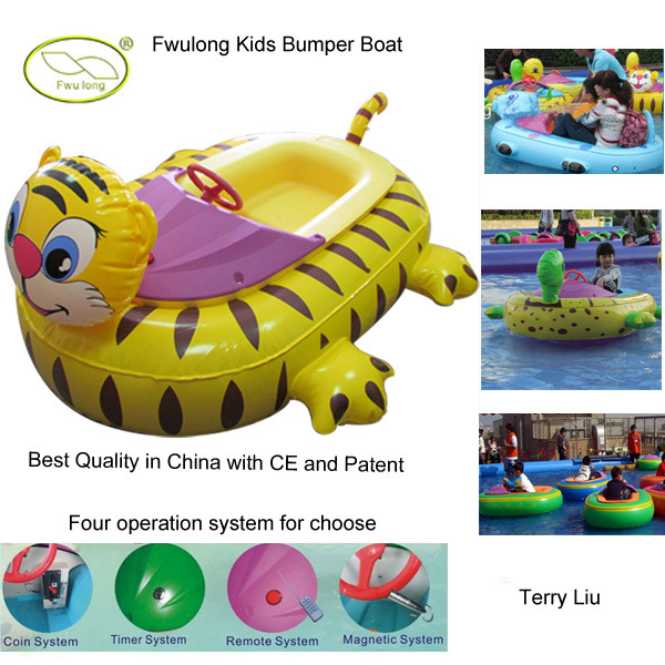 Amusement Park Kiddie Bumper Boat for Pool Image1