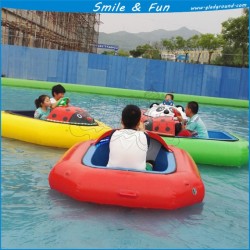 Bumper Boat Powred by Battery 12V 33ah for 1-2 Kids with FRP Body and PVC Tarpaulin Tube