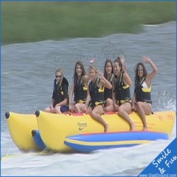 Hot Banana Inflatable Boat for Amusement Park