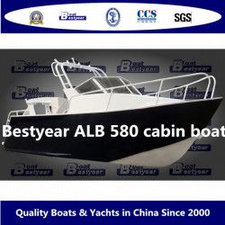 Aluminum Fishing Cabin Boat Alb580
