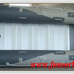 Motor Boat with Aluminum Floor 3.8m
