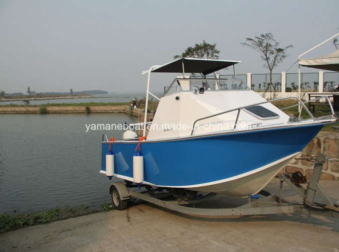 5.8m Aluminum Boat with Hard Top Image1
