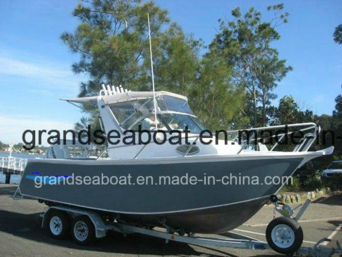 19FT/5.8m Aluminum Fishing Boat for Sale Image1