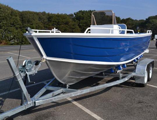 5.8m Aluminum Press Center Console Boat for Sale Image1