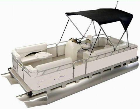 19FT / 5.8m Aluminium Pontoon Boat/Catamaran Boat Image1