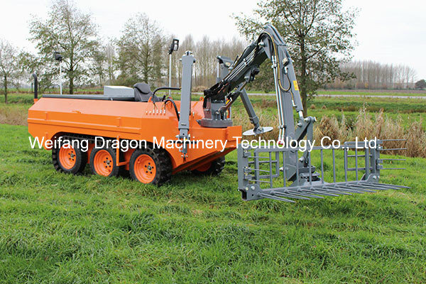 Amphibious Boat with Wheels for Water Surface Cleaning Image1
