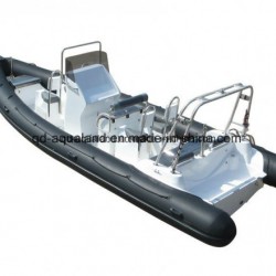 Aqualand 25feet 7.5m Rigidinflatable Patrol Boat /Rib Rescue Boat /Dive/Motor Boat (RIB750B)