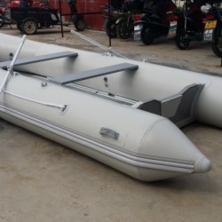 Jago Pontoon Boat with Aluminum Floor