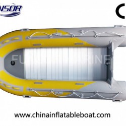 PVC or Hypalon Fishing Boat with Al Floor (FWS-D430)