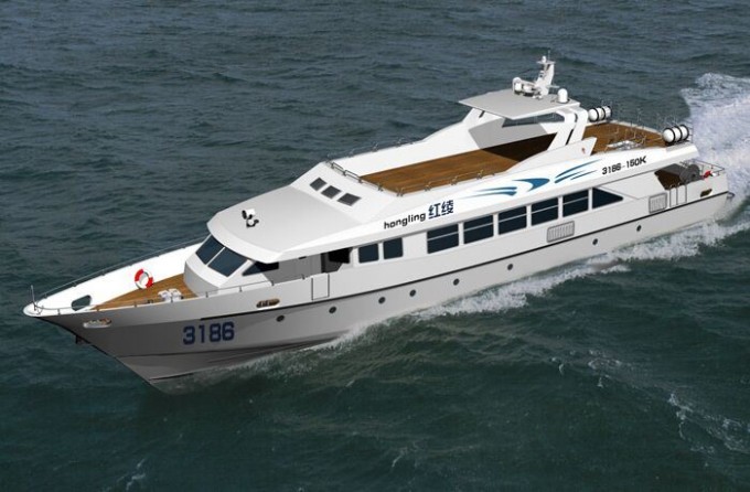 150seats Aluminum Coastal High Speed Passenger Boat Image1