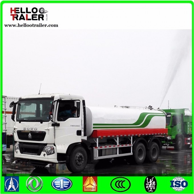 6 X 4 25cbm 20t Aluminium Fuel Tanker Truck for Oil Transportation Image1
