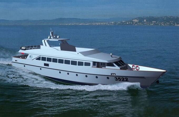 200seats Aluminum Coastal Passenger Ferry Boat Image1