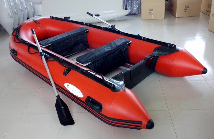 Rescue Boat (3.6m red color) Image1