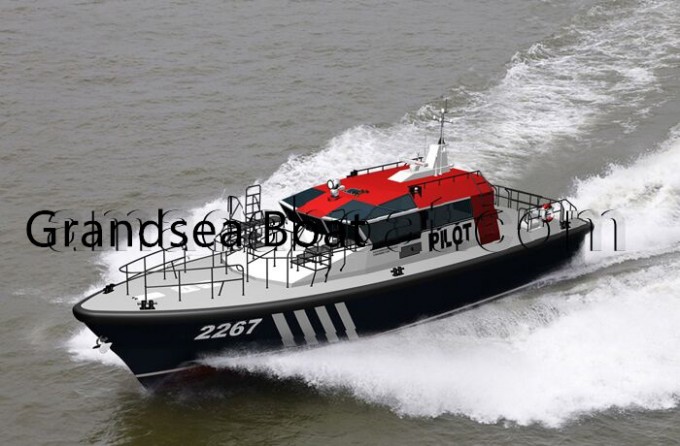 23.4m/75FT Aluminum Material High Speed Pilot Boat Image1