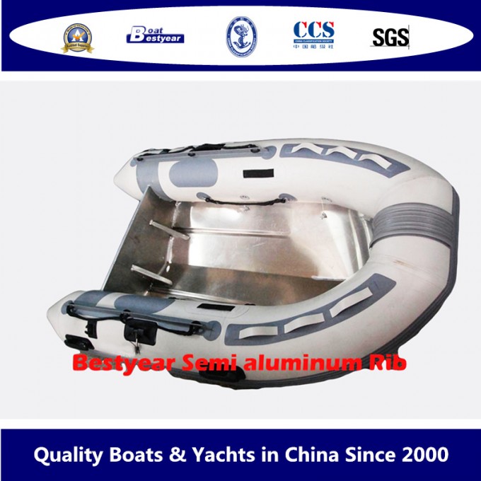 Semi Aluminum Alloy Hull Rib250AL Boat Image1