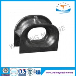 Marine Chock Boat Fairlead Chock Panama Chock AC JIS F2017-82 Bulwark Mounted Type