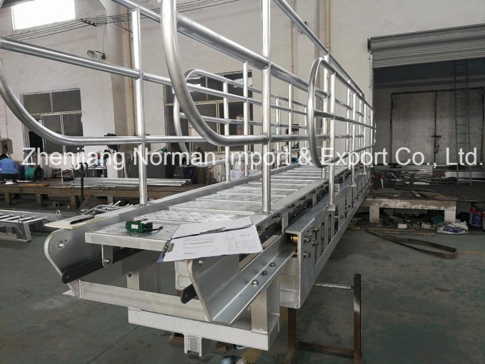 10m Marine Hydraulic Aluminum Telescopic Gangway Image1