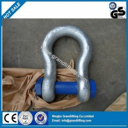 Us Type Drop Forged Steel G209 G210 Marine Shackle