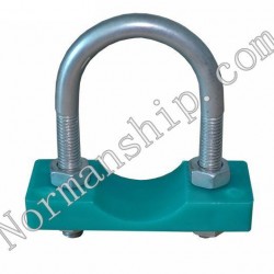 Marine U Type Zinc-Plated Clamp