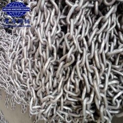 Open Link Anchor Chain Manufacturer-Aohai Marine with Iacs Military Approvel