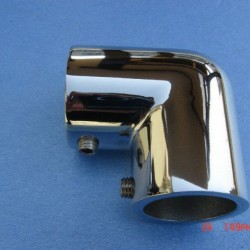AISI 316 Stainless Steel Marine Boat Handrail Elbow Fitting 90 Deg., 7/8"