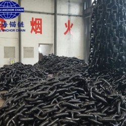 Black Painted Marine Anchor Chain Grade One/Two/Three