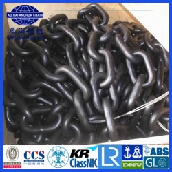 Grade1/Grade2/Grade3 Studless Anchor Chain Cable-Aohai Marine China Largest Fctory