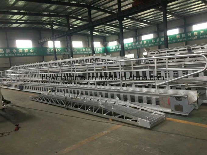 Aluminium Alloy Wharf Ladder Marine Ladder Ship Gangway Image1