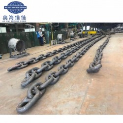 Shipbuilding Marine Mooring Stud Link Anchor Chain