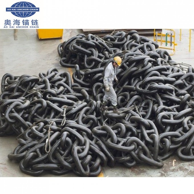 China Stud Link Marine Ship Anchor Chain for Sale Image1