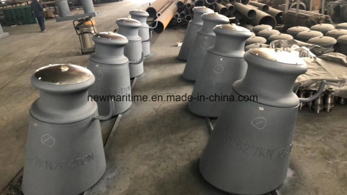 Marine Mooring Single Roller Fairlead with Cleat CB436-2000 Type a Image1