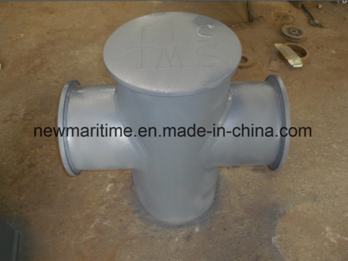 Marine Polished Steel Mooring Single Cross Bitt Bollards Image1