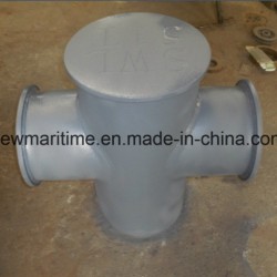 Marine Polished Steel Mooring Single Cross Bitt Bollards