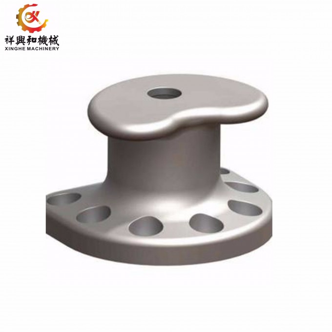 OEM Customized T-Head Carbon Steel/Iron Bollard Marine Bollard Image1