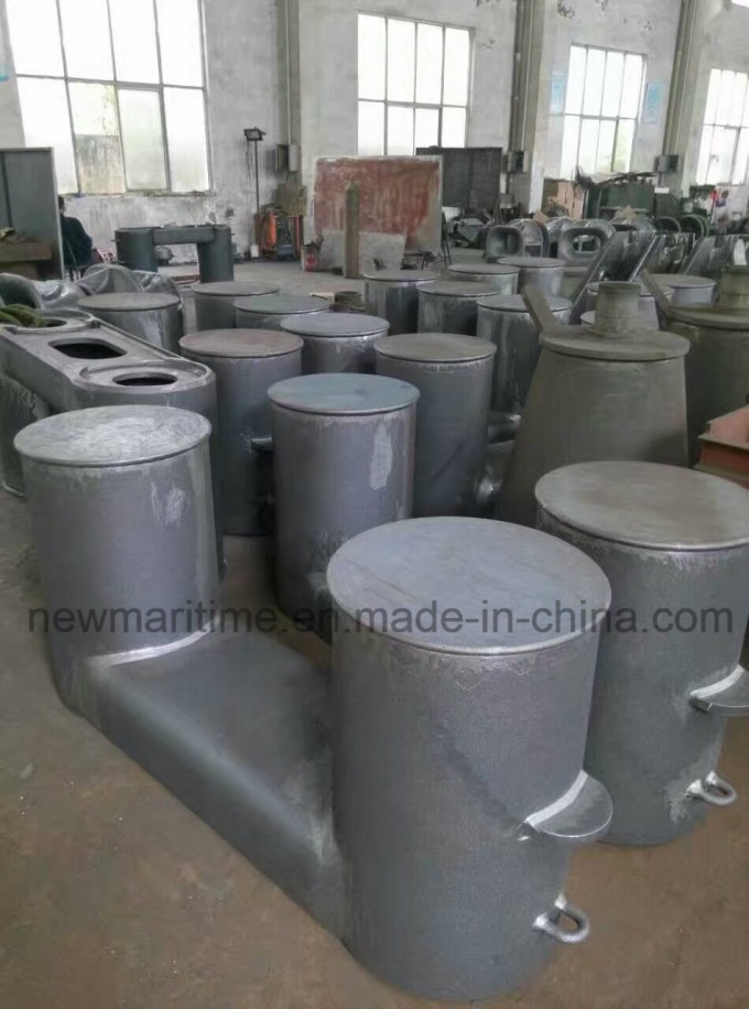 Heavy Type Marine Mooring Double Bitts Bollard Image1