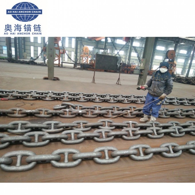 Marine Offshore Stud Link Anchor Chain with Factory Price Image1