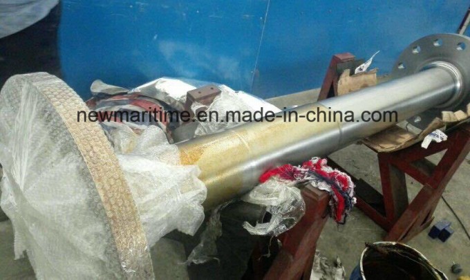 Shipbuilding Marine Forged Steel Steering Intermediate Shaft Image1