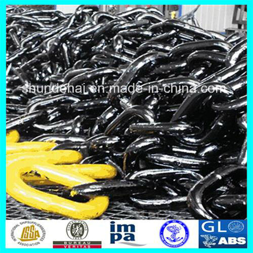 Marine Chain Mooring Chain Black Painted National Standard Image1