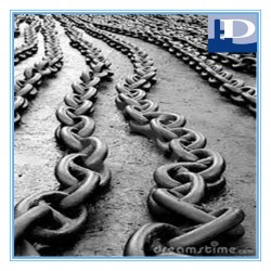 Floating Ship Anchor Chain Marine Chain 97mm with Certification