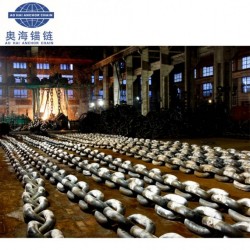 Grade U2 Grade U3 Stud Link Anchor Marine Chain Cable Mining Chain