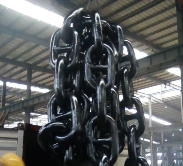 Anchor Chain Mooring Chain 42-162mm Stud Link Marine Chain Image1