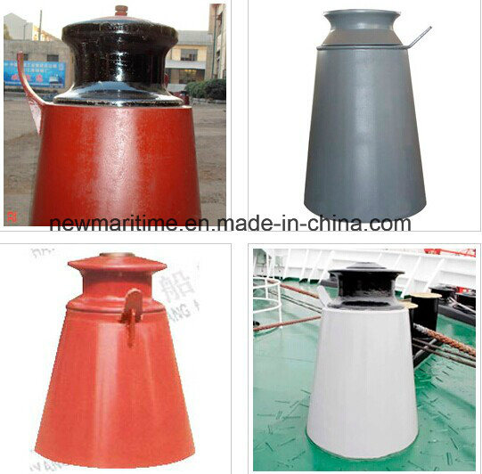 Marine Mooring Ship Boat Single Roller Fairlead with Cleat (Type B) Image1