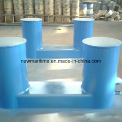 Marine Ship Type a Cast Iron/ Steel Mooring Bitt Double Bollard