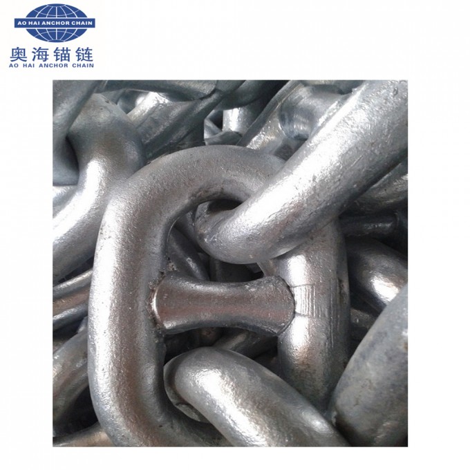 Offshore Mooring Rigging Industry Used Stud Link Anchor Chain for Marine Image1