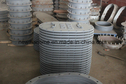 Nominal Size 800*600 Oval B Type Manhole Cover/Marine Watertight Hatch Cover Image1