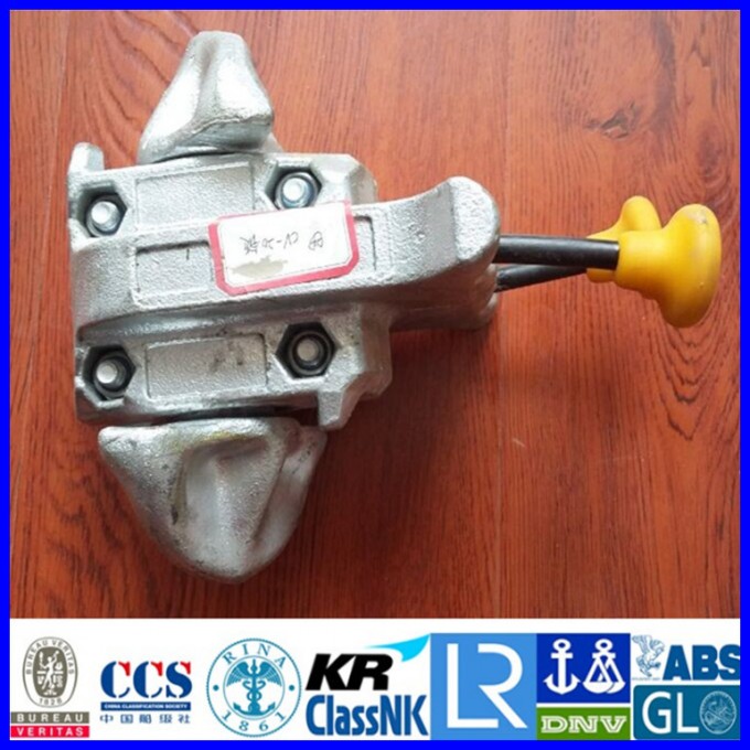 Hot DIP Galvanized Semi Automatic Marine Twistlock Image1
